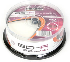 Omega BD-R 25GB 4x 25 vnt (41567)