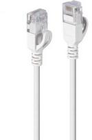 Tinklo Kabelis - LINDY Cat.6A U/UTP LSZH Ultra Slim Tinklo Kabelis, RJ45, M/M, 500MHz, 28AWG, 1.5 m, Pilkas