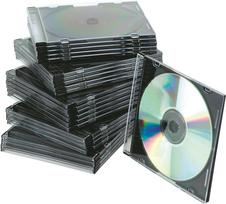 CD / DVD dėžutė skaidri 25 vnt (5706002022105)