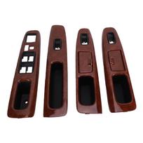 4PCS Car Window Switch Armrest Panel Replacement for Toyota Camry 2001 2006 Door Armrest Panel Window Switch Bezel Trim