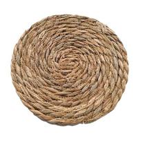 Hot Hasty Woven Placemats, Heatproof Pads, Cup and Bowl Pads, Western-style Restaurant Mats, Japanese Table Mats, Round Cushions (as the picture,Diameter 11cm)