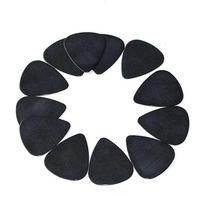 Acoustic Guitar Guitar Accessories Guitar Picks Plectrums Black Guitar Picks 0.71mm Plectrums 10pcs