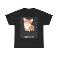 Men's and Women's T-shirts Corgi Dog Funny XS