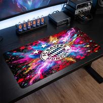 Bayern Munich Printed Large Mouse Pad, Non Slip Soft Rubber Gaming Desk Mat for Office Laptop Computer Decor 30cmx60cm（11.8x23.6inch）