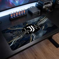 Juventus FC Printed Large Mouse Pad, Non Slip Soft Rubber Gaming Desk Mat for Office Laptop Computer Decor 30cmx60cm（11.8x23.6inch）