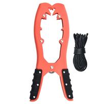 Portable Kayak Grip Anchor with Large Clamping Mouth Stainless Steel Anchor Grip 16 Feet Paracord Gear for Kayaks Paddle Boards oranžinė