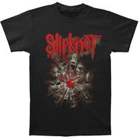 Men's Slipknot Shattered T-shirt Large Black S
