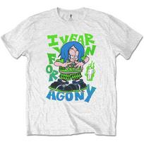Men's Billie Eilish Agony Slim Fit T-shirt XX-Large White L