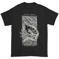 Men's Sleep Token The Mouth Of Infinity Slim Fit T-shirt X-Large Black XL