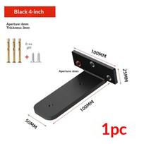 10/15/20/25cm Cast Iron Floating Shelf Brackets Heavy Duty 3mm Wall Mount For Secure Shelves Storage In Workshop Studio