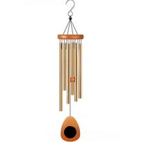 Elegant 25.5inch Aluminum Wind Chimes Metal Tubes Chime Courtyard Corridor Balcony Decor– Perfect Memorial Sympathy Gifts