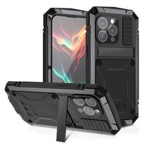 for iPhone 15 Pro Max iPhone 15 Plus Pro Case Full-Body Rugged Armor Shockproof Protective Kickstand Aluminum Metal Cover For iPhone 15 Plus