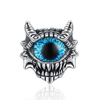 2026 Dopamine Horus Little Devil's Eye Ring Premium Non-Fading Male Trend Ring 7