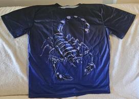SKORPIONO UODegos GALIUKAS ŽARKLĖS NUOD NUODINGAS ARACHNIDAS GYVŪNAS Marškinėliai Viršutiniai Drabužiai Unisex XL