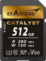 Atminties kortelė ExAscend 512GB SDXC Catalyst UHS-II V60 U3