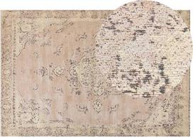 Beliani Kilimas MATARIM smėlio spalvos 200 x 300 cm medvilninis