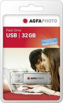 AgfaPhoto USB 2.0 sidabrinė 32GB