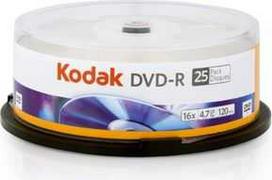 Kodak DVD-R 4,7GB 16x25VNT (3936177/1410325)