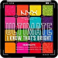 NYX Professional Makeup - Ultimate Shadow Palette Akių šešėliai 12.8 g I Know That's Bright