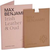 Max Benjamin - Scented Card Irish Leather & Oud Automobilio kvapai 1 pieces unisex