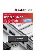 AgfaPhoto USB 3.0 64GB juodas