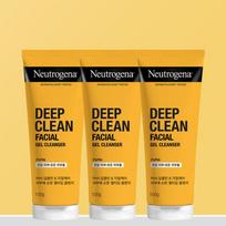 Neutrogena Deep Clean veido prausiklis 100g x3