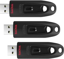 SanDisk Ultra Typ-A USB-Stick 64GB 3er Pack USB Typ-A 3.0