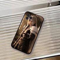 Final F-Fantasy S-Sephiroth Cool Phone Case For iPhone 17,16,15,14,13,12,11 Plus,Pro Max,XS,Soft Silicone Black Cover iPhone16