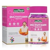 Jeena Sikho Multivitamin for Women Daily Wellness Support Tablets Essential Vitamins Minerals 60 Tablets Pack 1