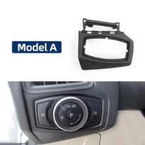 Žibintų Jungiklio Apdailos Rėmelio Panelės Dangtelis Žemo ir Aukšto Lygio Konfigūracija Ford Focus 12-18 žemas Ford Focus 15-18 aukštas black
