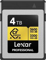 Lexar Professional Gold CFexpress 4 TB kietojo disko kortelė (LCXEXPR004T-RNENG)