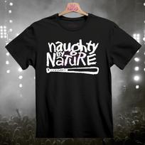 Naughty By Nature Hip-Hop Band T-Shirt Black S-3XL L