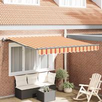 Ištraukiama markizė Geltona ir Oranžinė 300 x 250 cm