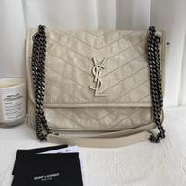 [Pre-Owned] Saint Laurent Medium Niki Monogram Chain Bag 'Soft Cream' - Very Good #EGW4G6 ONE SIZE