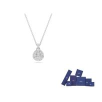 Swarovski Sublima Pendant Necklace F-Original brand box sidabras