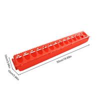 No Waste Chick Feeder Poultry Drinking Trough 2-in-1 Automatic Quail Duck Bird Feeder for Turkey Pigeon Outdoor Backyard Coop