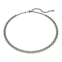 Swarovski Imber Geometric Metal Crystal Crystal Necklace Women's Silver 5682593 sidabras