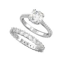 Swarovski Constella Exquisite, Fashionable, Simple and Versatile Ring for Women white 58 balta