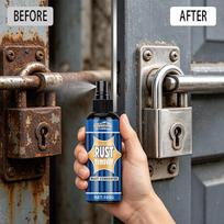 Multi-Functional Anti-Rust Spray |   Powerful Rust and Iron Oxide Remover, Suitable for Chrome Paint Surfaces and Automotive Maintenance. 100ml