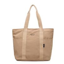 Large-capacity Tote Bag, Handbag, Simple and Trendy Commuter Single-shoulder Crossbody Bag chaki
