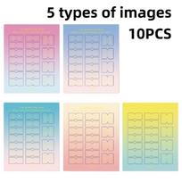 10/20 Sheets Classification Ledger Marker Stickers Monthly Separator Tabs Monthly Tabs  Sticker For Office Study D 10PCS