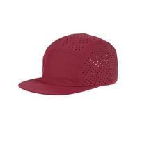 Lightweight Quick Drying Baseball Cap Soft 5-panel Running Cap Adjustable UV Protection Sport Cap Camping tamsiai raudona spalva