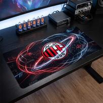 AC Milan Printed Large Mouse Pad, Non Slip Soft Rubber Gaming Desk Mat for Office Laptop Computer Decor 30cmx60cm（11.8x23.6inch）