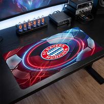 Bayern Munich Printed Large Mouse Pad, Non Slip Soft Rubber Gaming Desk Mat for Office Laptop Computer Decor 30cmx60cm（11.8x23.6inch）