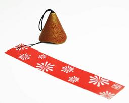 Nanbu Ironware Nanbu Wind Chime Itchudo Wind Chime HANABI Gold/Red