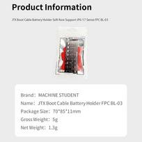 JTX BL-03 Power-on Cable Battery Connector Soft FPC Tool Kit for iPhone 6 to 17 Pro Max Power Boot Cable Replacement FPC Connec
