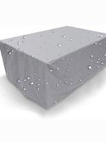 Terasos baldų užvalkalas, lauko baldų užvalkalas neperšlampamas, lauko stalo užvalkalas (Silver,40x40x40) sidabras