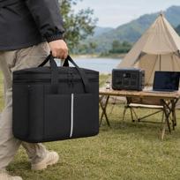Portable Power Station Storage Bag for Ecoflow Delta 3 Max Or Max Plus Shockproof Crossbody Travel Bag for Road Trip & Emergency China Mainland