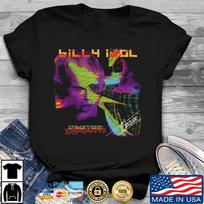 Hot Item Billy Idol's Singer Cyberpunk All Size Black T- Shirt All Gender NZ410 S