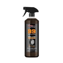 Car Wheel Cleaner Car Tire Shine Coating Gloss Plastic Rubber Wheel Restorer Agent Spray Polishing Brightener Auto Detailing